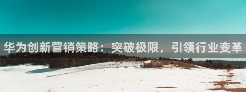 必赢官网网站入口下载：华为创新